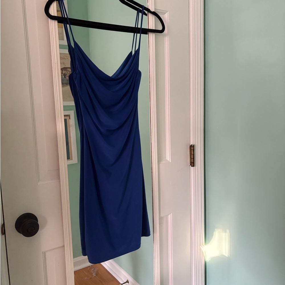 Royal Blue Mini Dress